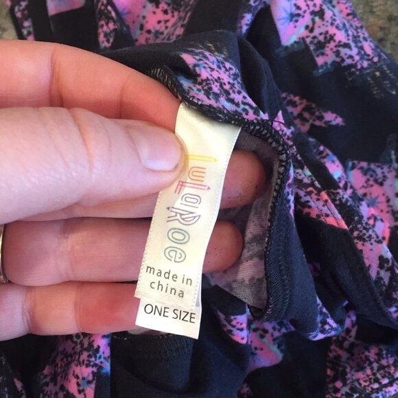 OS NWOT LuLaRoe Leggings AA31 3336 - Picture 3 of 3